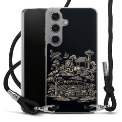 Carry Case Stoff schwarz/silber