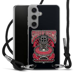 Carry Case Stoff schwarz/silber