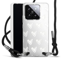 Carry Case Transparent Fabric black/silver