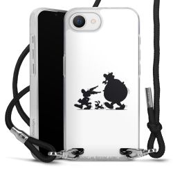 Carry Case Stoff schwarz/silber