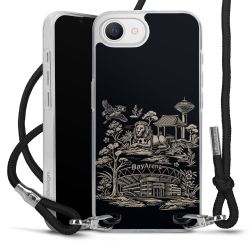 Carry Case Stoff schwarz/silber