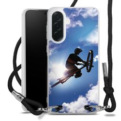 Carry Case Stoff schwarz/silber