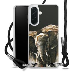 Carry Case Stoff schwarz/silber