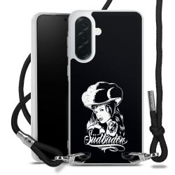 Carry Case Stoff schwarz/silber