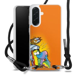 Carry Case Stoff schwarz/silber