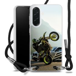 Carry Case Stoff schwarz/silber