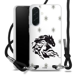 Carry Case Stoff schwarz/silber