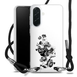 Carry Case Stoff schwarz/silber