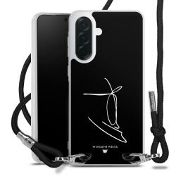 Carry Case Stoff schwarz/silber