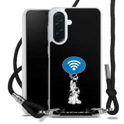 Carry Case Stoff schwarz/silber