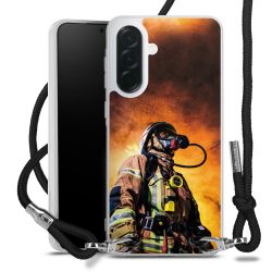 Carry Case Stoff schwarz/silber