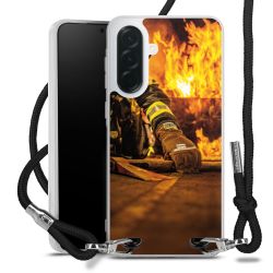 Carry Case Stoff schwarz/silber