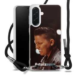 Carry Case Stoff schwarz/silber