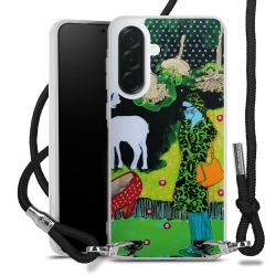 Carry Case Stoff schwarz/silber