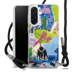 Carry Case Stoff schwarz/silber