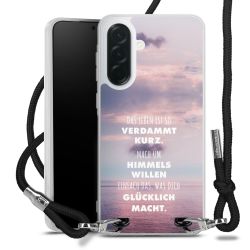 Carry Case Stoff schwarz/silber