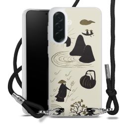 Carry Case Stoff schwarz/silber