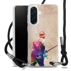 Carry Case Stoff schwarz/silber