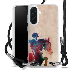 Carry Case Stoff schwarz/silber