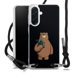 Carry Case Stoff schwarz/silber