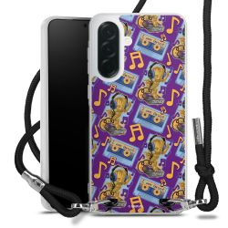 Carry Case Stoff schwarz/silber