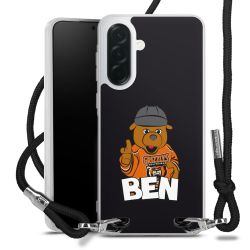 Carry Case Stoff schwarz/silber