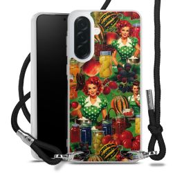 Carry Case Stoff schwarz/silber