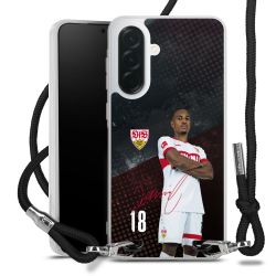 Carry Case Stoff schwarz/silber