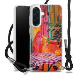 Carry Case Stoff schwarz/silber