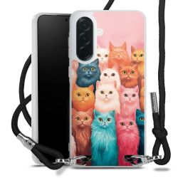 Carry Case Stoff schwarz/silber