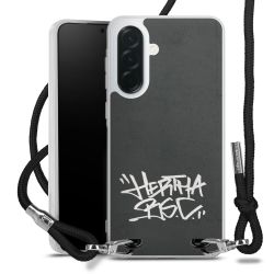 Carry Case Stoff schwarz/silber