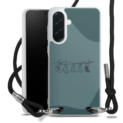 Carry Case Fabric black/silver