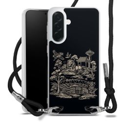 Carry Case Stoff schwarz/silber