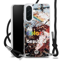 Carry Case Stoff schwarz/silber