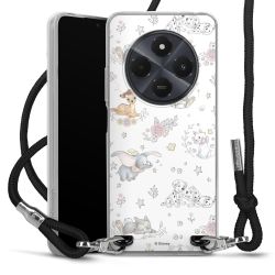 Carry Case Transparent Fabric black/silver