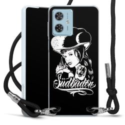 Carry Case Stoff schwarz/silber