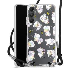 Carry Case Stoff schwarz/silber