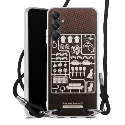 Carry Case Stoff schwarz/silber