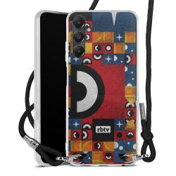 Carry Case Stoff schwarz/silber