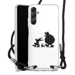 Carry Case Stoff schwarz/silber