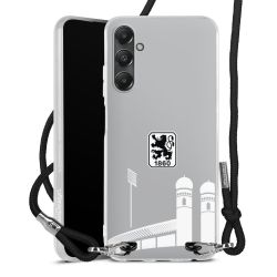 Carry Case Stoff schwarz/silber