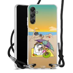 Carry Case Stoff schwarz/silber