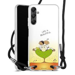 Carry Case Stoff schwarz/silber