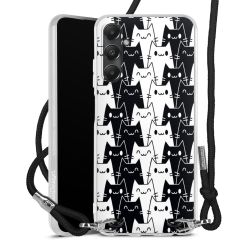 Carry Case Stoff schwarz/silber