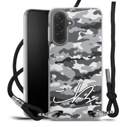 Carry Case Stoff schwarz/silber