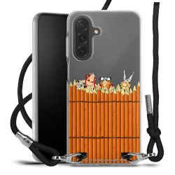 Carry Case Stoff schwarz/silber