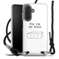 Carry Case Stoff schwarz/silber