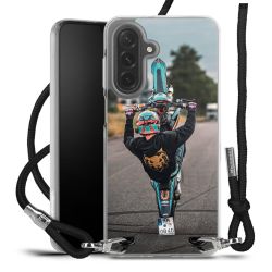 Carry Case Stoff schwarz/silber