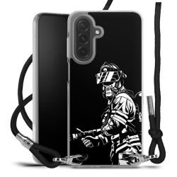 Carry Case Fabric black/silver