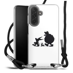 Carry Case Stoff schwarz/silber